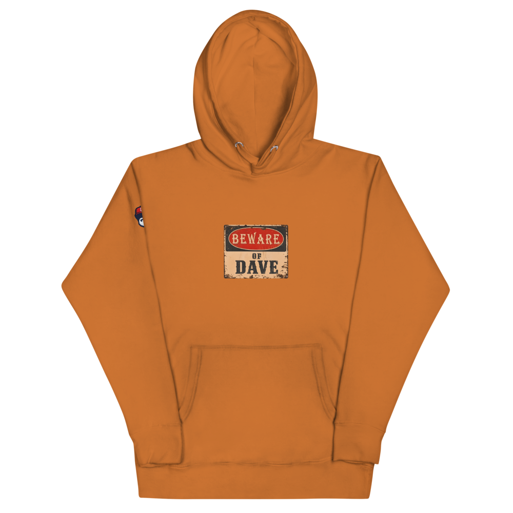 Beware - Unisex Hoodie - Adobe - front