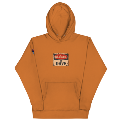Beware - Unisex Hoodie - Adobe - front