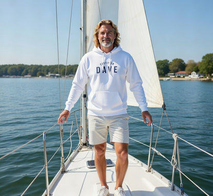 Certified DAVE - Unisex Hoodie (blue font)